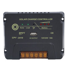 Zonne-laadregelaar 12V 24V Automatische aanpassing 10A MPPT Zonne-laadregelaar voor industrieel water