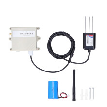 Transmissor de sensor de solo sem fio, à prova d'água, coletor de umidade e temperatura do solo para jardim.