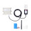 Soil Sensor Transmitter Wireless Waterproof Soil Moisture Temperature Sensor Collector for Garden 1