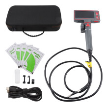 8,5 mm borescope-inspectie 1080p borescope-endoscoopcamera met 180 graden tweewegbesturing en scherm, 2 m/6,56 ft