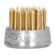 Round Flower Insert Arranger Tool with Needles for DIY Floral Arrangement Plant Fixation Decoration37 Needles