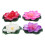 4Pcs Multi Eva Floating Artificial Lotus Flowers Realistic Water Decor 1