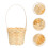 6 Pcs Foldable Laundry Basket Kitchen Bin Woven Doll Flower 7