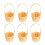 6 Pcs Foldable Laundry Basket Kitchen Bin Woven Doll Flower 8