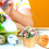 6 Pcs Foldable Laundry Basket Kitchen Bin Woven Doll Flower 9