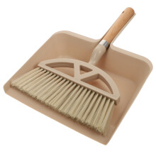 1Set Khaki Mini Schoonmaakset Met , Stoffer En Voor Bureau