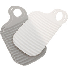 4Pcs Reusable Portable Washboards with Hanging Hole for Easy Laundry