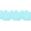 6Pcs Sky-Blue Clothes Folding Board PP Shirt Folder Space Saver 3