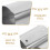 2pcs Handrail End Caps Stair Fittings Closure Cap 7