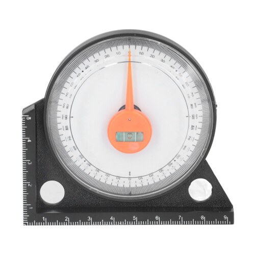 Angle Finder High Accuracy Sturdy Durable Plastic Clear Scale Easy Operation Magnetic  Angle Locator