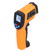 GM550 Infrarood Thermometer Handheld Temperatuurtester Digitale Contactloze Thermometer (Oranje Geel)