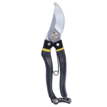 Garden Shears Effort Saving High Sharpness Comfortable Nonslip Handle High Elasticity Carbon Steel Garden Scissors