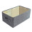 1 Pc Desktop Storage Basket Drawer Cloth Box For Makeup Book Grey 4
