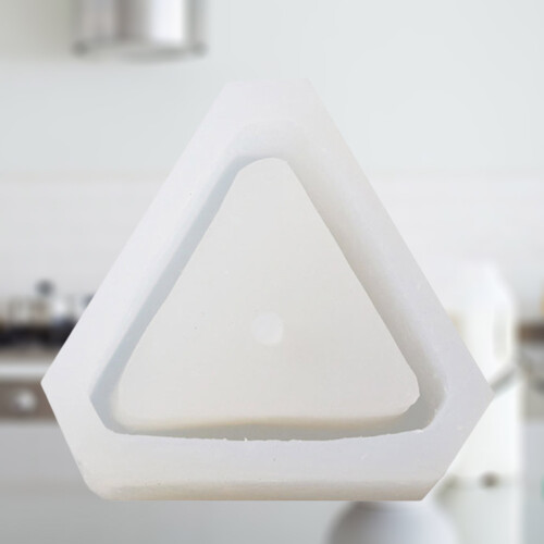 triangle silicone mold for concrete succulent planters home decor 2