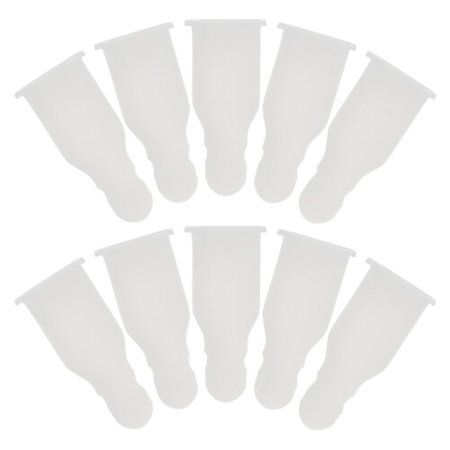 Pezzi Perline Terminali Ombrello 10X6Mm in Plastica per Sostituzione