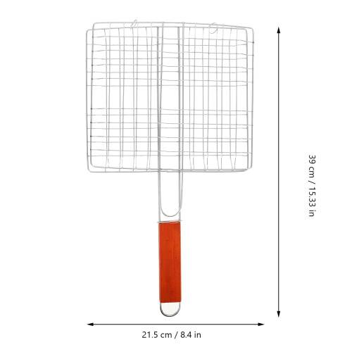 1Pc Folding Portable Barbecue Grill Net Tool Assorted Color, Outdoor 1