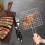 1Pc Folding Portable Barbecue Grill Net Tool Assorted Color, Outdoor 5