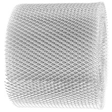 2Pcs Durable Stainless Steel Gutter Guard Mesh Silver Leaf Screen