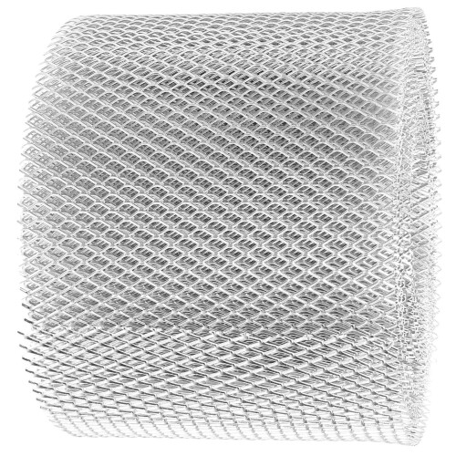 2Pcs Durable Stainless Steel Gutter Guard Mesh Silver Leaf Screen