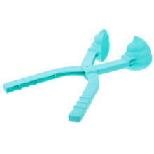 2Pcs Sky-Blue Winter Snowball Clip Kids Outdoor Plaything Tool