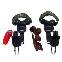 Espigões antiderrapantes para escalada em árvores, ferramenta ideal para caça, observação e colheita de frutas.