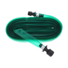 PVC Garten Soaker Schlauch Flachschlauch Sprinkler Grün