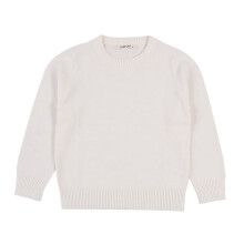Strickpullover für Kleinkinder (Mädchen und Jungen), Langarm, Rundhalsausschnitt, einfarbig, Herbst-Winter-Kleidung, Baby- und Kinderkleidung (1-7