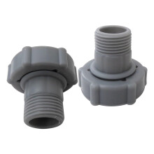 Swimming Pool Drain Fitting Set with Hose Adapter for Coleman P6 Series, Leak 2 Pack