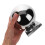 2Pcs Stainless Steel Dome Post Caps Silver Fence Post Protector Ball 6