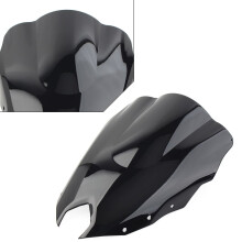 Forrude Forrude Vindskærm til YAMAHA FZ-6R2009-2015 Sort Motorcykel