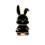 (Black) Foldable Rabbit Mobile Phone Holder Desk 3d Phone Holder Foldable Phone Stand(Multiple Available) 1