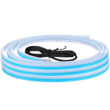Flexible Car Hood LED Strip White Silicone 1 Pack