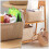 Wicker Blanket Basket For Storage Fabric Clothes Organizer 8