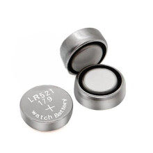 Trygt og pålitelig knappcellebatterisett, 8mAh LR521/AG0-batteri, myntbatterier, 1,55V alkalisk batteri for kalkulator