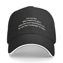 Gorra de béisbol Let Any Fish con correa ajustable para correr, entrenar y actividades al aire libre en todas las estaciones, talla única para