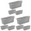 9Pièces Liners Silicone Pour Bac À Graisse Accessoires De Camping Gris 11