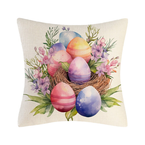 Easter Pillow Covers Linen 18IN