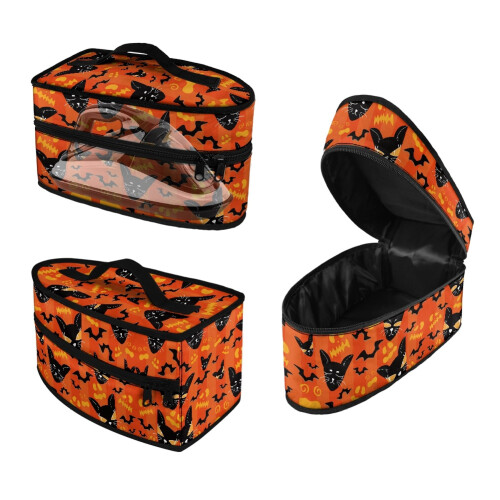 Iron Portable Storage Bag for Garment Steamer with Cat and