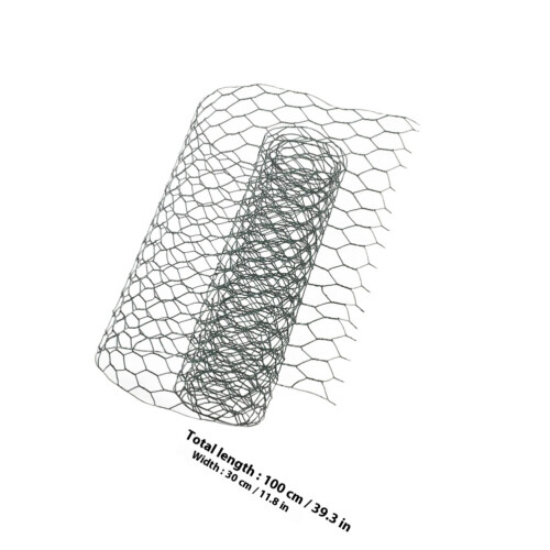One Roll Flower Wire Mesh Sturdy Metal Netting For Yard 1