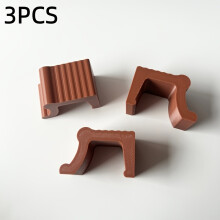 (Brown) 3pcs Flower Pot Stands, Plant Saucers, Pot Feet, Base Pads, Gardening Potted Plant Trays, Plant Pot Supports, Specially Designed