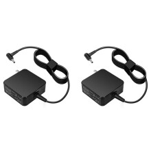 2X 65W 19V/3.42A Power Adapter 4.0X1.35mm 1.8M Laptop Charger for X540S,X5405A,X540UA,X540LA,X553,X553MA(US Plug)