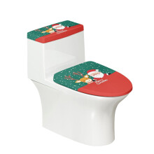 Capa para tampa de vaso sanitário Thankful Fall, pacote com 2 unidades. Confortável e prática, ideal para o banheiro. Borda elástica.