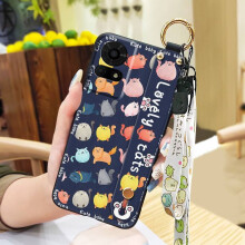 Phone Case Compatible with TCL 50LE/T510SPP – Dirt-Resistant Silicone, Kickstand, Ring, Wristband, Anti-Dust & Shockproof