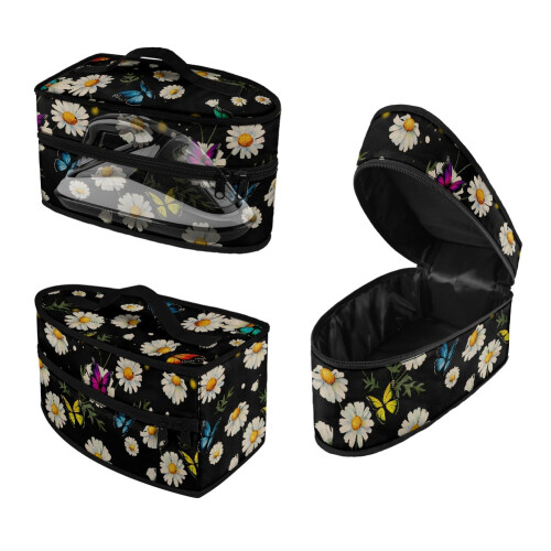 Steam Iron Case Daisy Butterfly Bag for Handheld Garment