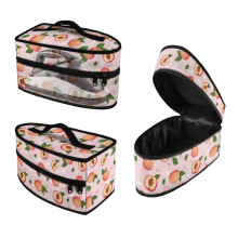 Ferskenhjertemønster Polyester Støvtett Reise Hjem Strykejern Organizer, Kun Veske