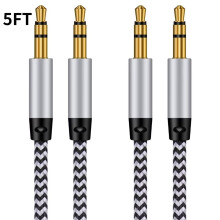 3.5mm compatible with iPhone Adapter Male to Male Aux Cable