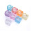5Pcs Small Travel Bottle Set Diamond Cosmetic Jars Assorted Colors 5
