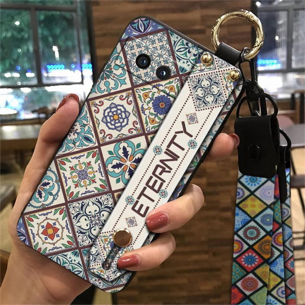 Google Pixel 8A Phone Case With Wristband, Waterproof, Shockproof, Dust-Resistant Silicone Cover 9365509105566