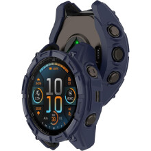 Garmin Fenix8 Uhrenhülle (43/47/51 mm), weiche, stoßfeste PC-Hülle, Hohlkonstruktion – kompatibel mit Garmin Fenix8