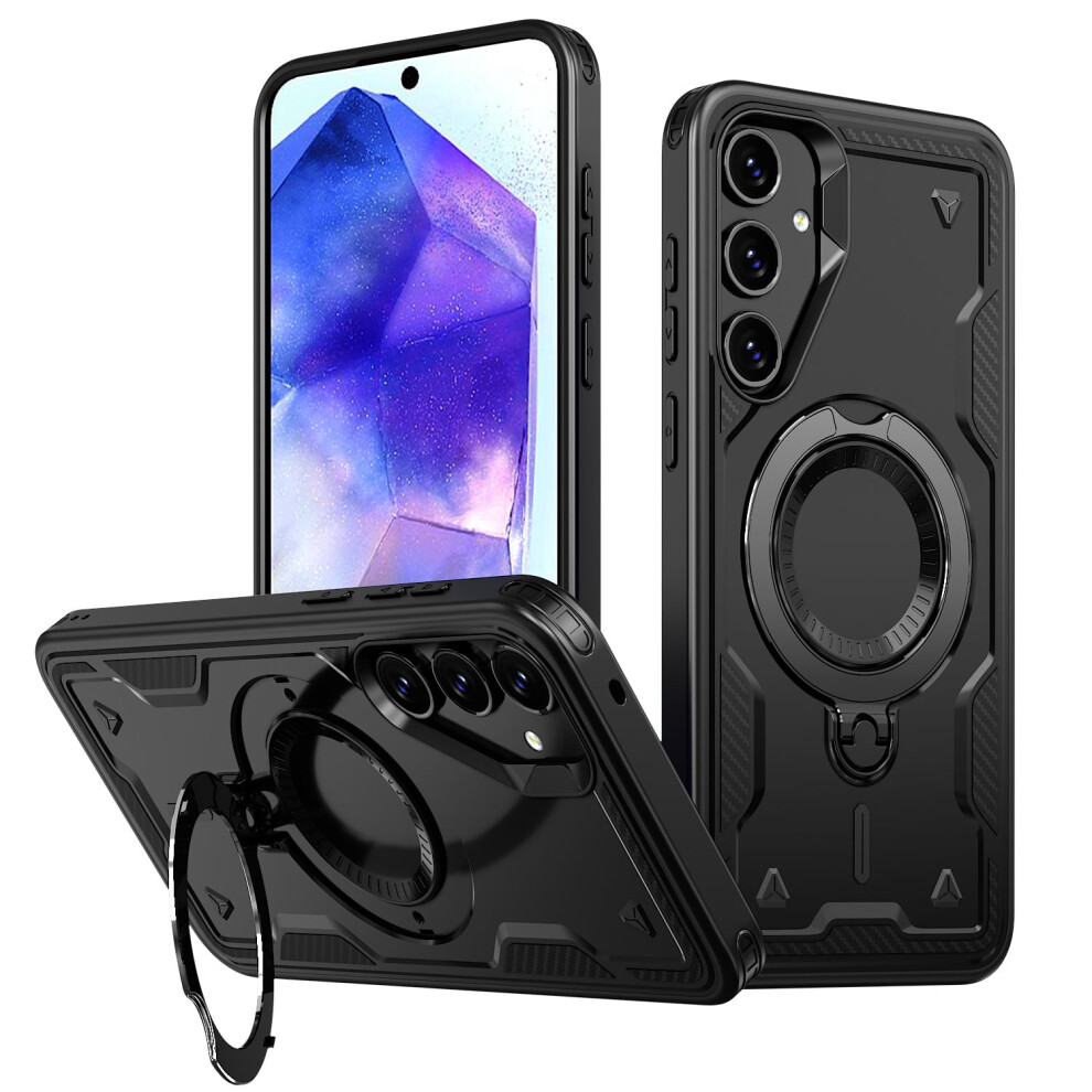 Shockproof Phone Case With Holder For Compatible With Samsung Galaxy S24 Ultra, S24 Plus, S24 Fe 9365509110393